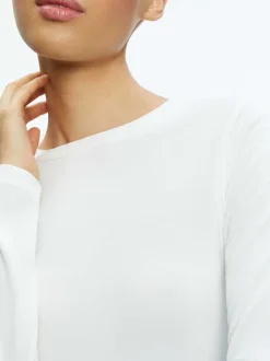 Alice and Olivia Fitted Tee-Women Tops