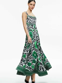 Alice and Olivia Guinevere Maxi Dress-Women Dresses