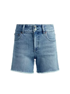 Alice and Olivia Han High Rise Wide Waistband Short-Women Shorts