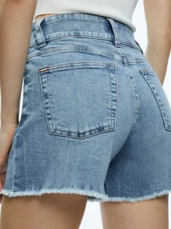 Alice and Olivia Han High Rise Wide Waistband Short-Women Shorts