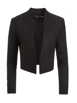 Alice and Olivia Harvey Suede Jacket-Women Jackets + Coats