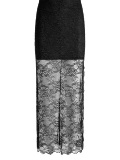 Alice and Olivia Iyanna Lace Maxi Skirt-Women Skirts