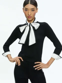 Alice and Olivia Justina Pullover-Women Tops