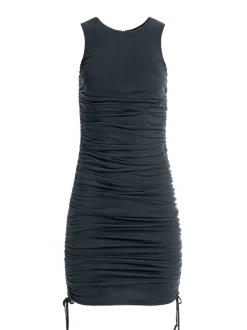 Alice and Olivia Katherina Ruched Fitted Dress-Women Dresses