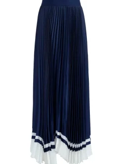 Alice and Olivia Katz Maxi Pleated Skirt-Women Skirts