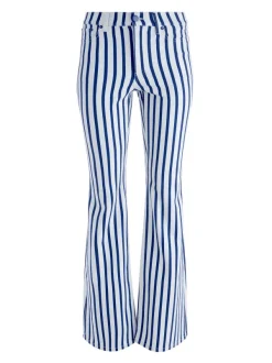 Alice and Olivia Keira Mid Rise 70S Bootcut Jean-Women Pants