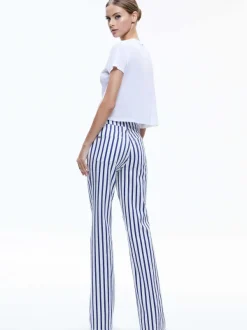 Alice and Olivia Keira Mid Rise 70S Bootcut Jean-Women Pants