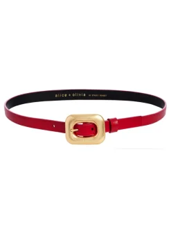 Alice and Olivia Letty Buckle Belt-Women Accessories