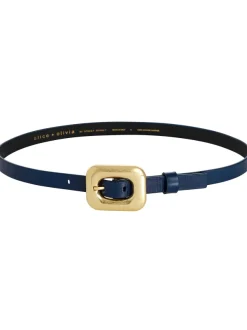 Alice and Olivia Letty Buckle Belt-Women Accessories