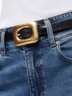 Alice and Olivia Letty Buckle Belt-Women Accessories