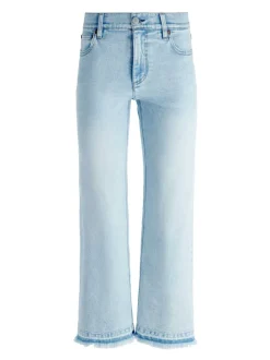 Alice and Olivia Lorrine Kick-Flare Ankle Jean-Women Pants