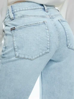 Alice and Olivia Lorrine Kick-Flare Ankle Jean-Women Pants