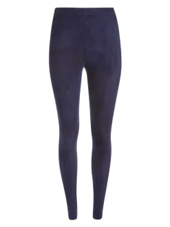 Alice and Olivia Maddox Side Zip Suede Legging-Women Pants