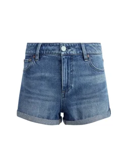 Alice and Olivia Maggie Mid Rise Vintage Shorts-Women Shorts