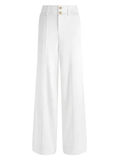 Alice and Olivia Mame High Rise Wide Leg Pant-Women Pants