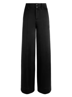 Alice and Olivia Mame High Rise Wide Leg Pant-Women Pants