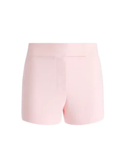 Alice and Olivia Mara Crossover Waistband Clean Short-Women Shorts