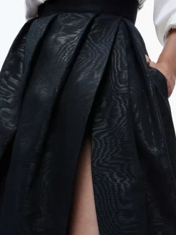 Alice and Olivia Margarite Pleated Ballgown Skirt-Women Skirts