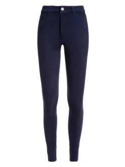 Alice and Olivia Mikah Single Button Suede Pant-Women Pants