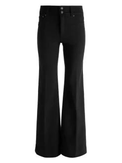 Alice and Olivia Missa 5 Pocket High Rise Wide Leg Jean-Women Pants