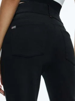 Alice and Olivia Missa 5 Pocket High Rise Wide Leg Jean-Women Pants