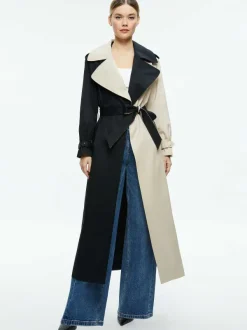 Alice and Olivia Nevada Trench Coat-Women Jackets + Coats