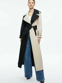 Alice and Olivia Nevada Trench Coat-Women Jackets + Coats