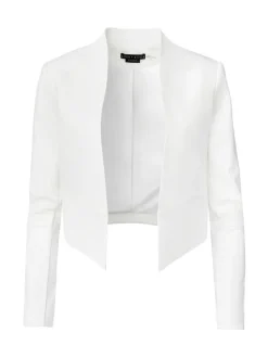 Alice and Olivia New Harvey Leather Jacket-Women Jackets + Coats