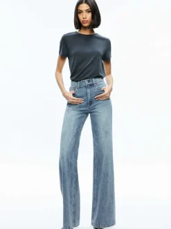 Alice and Olivia Perfect Tee-Women Tops