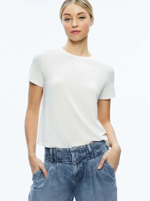 Alice and Olivia Perfect Tee-Women Tops