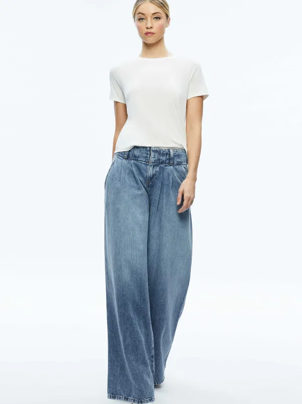 Alice and Olivia Perfect Tee-Women Tops