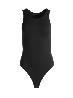 Alice and Olivia Rothy Sleeveless Sculpt Bodysuit-Women Tops