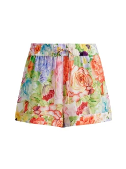 Alice and Olivia Sheena High Wasited Flowy Short-Women Shorts
