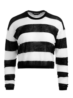 Alice and Olivia Sherrell Crew Neck Pullover-Women Sweaters