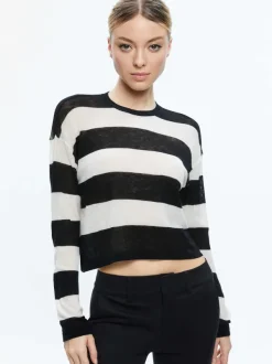 Alice and Olivia Sherrell Crew Neck Pullover-Women Sweaters
