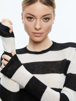 Alice and Olivia Sherrell Crew Neck Pullover-Women Sweaters