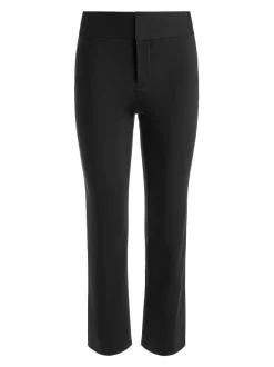 Alice and Olivia Stacey Low Rise Kick Flare Pant-Women Pants