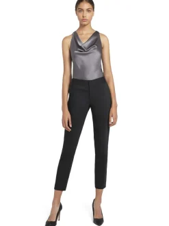 Alice and Olivia Stacey Slim Trouser-Women Pants