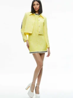 Alice and Olivia Tammy 50S Style Jacket-Women Jackets + Coats