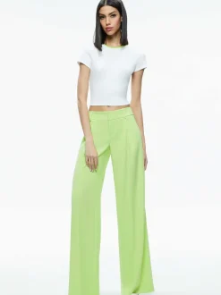 Alice and Olivia Tashia Ringer Baby Tee-Women Tops