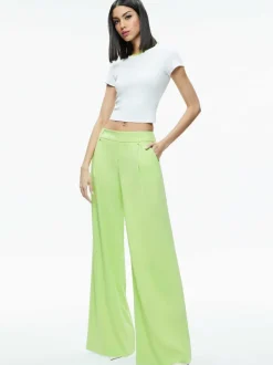 Alice and Olivia Tashia Ringer Baby Tee-Women Tops