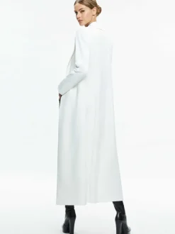 Alice and Olivia Theo Notch Collar Coat-Women Jackets + Coats