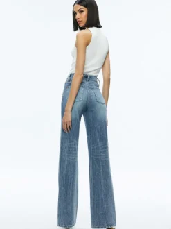 Alice and Olivia Tonita Ribbed Tank-Women Tops