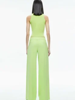 Alice and Olivia Tonita Ribbed Tank-Women Tops