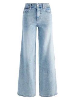 Alice and Olivia Trish Mid Rise Baggy Jean-Women Pants