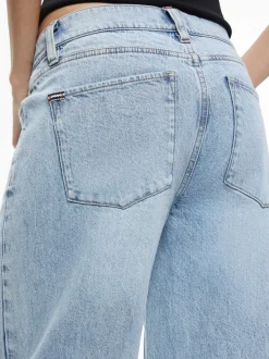 Alice and Olivia Trish Mid Rise Baggy Jean-Women Pants
