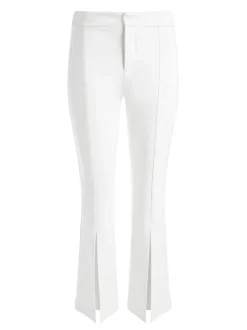 Alice and Olivia Walker Slit Hem Pant-Women Pants